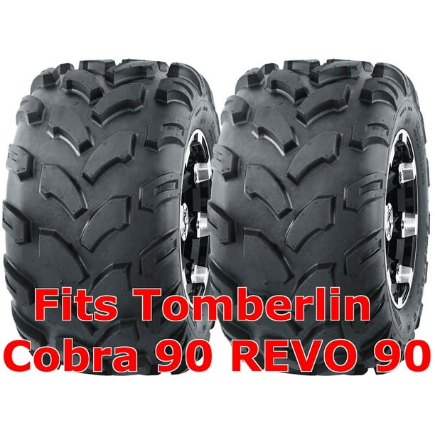 2 WANDA ATV tires 18x9.5-8 18x9.5x8 Tomberlin Cobra 90 REVO 90 rear P311